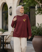 Jerry Oversized Long Sleeve T Shirt - Women's Fit - Pre Order