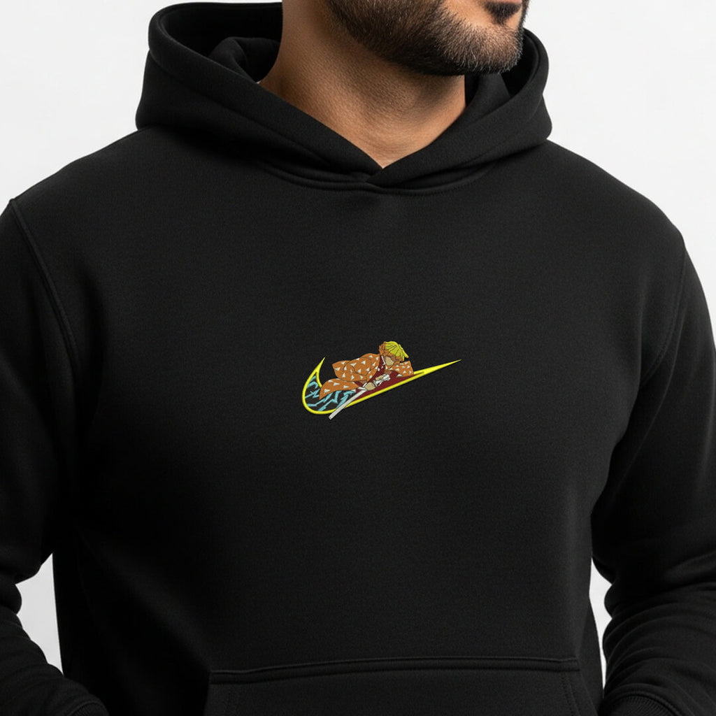 Zenitsu Black Hoodie