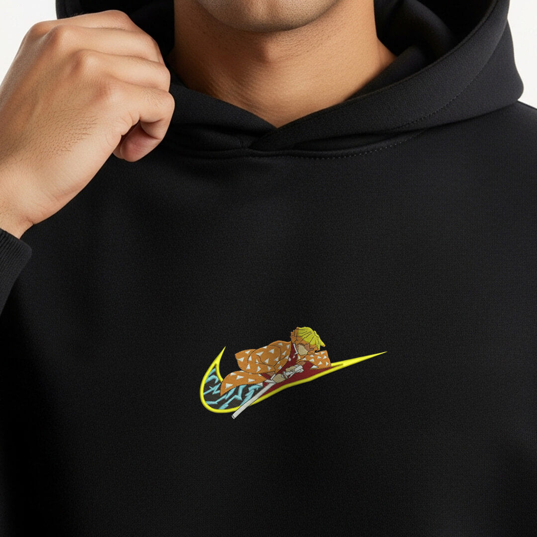 Zenitsu Black Hoodie