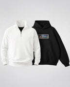 Dark Fantasy Hoodie + White Q-Zip Bundle
