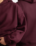 Premuim Burgundy Oversized Hoodie