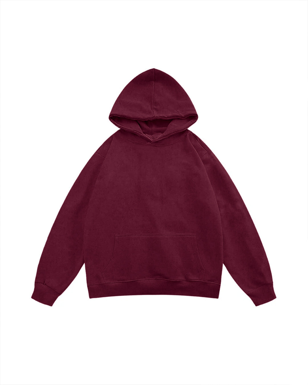 Premuim Burgundy Oversized Hoodie