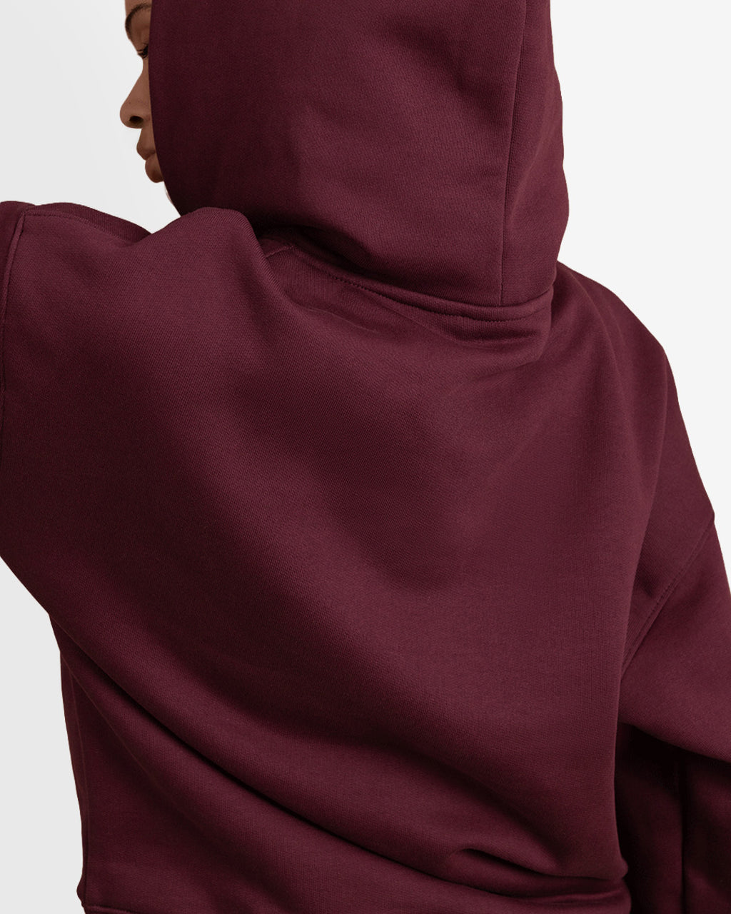 Premuim Burgundy Oversized Hoodie