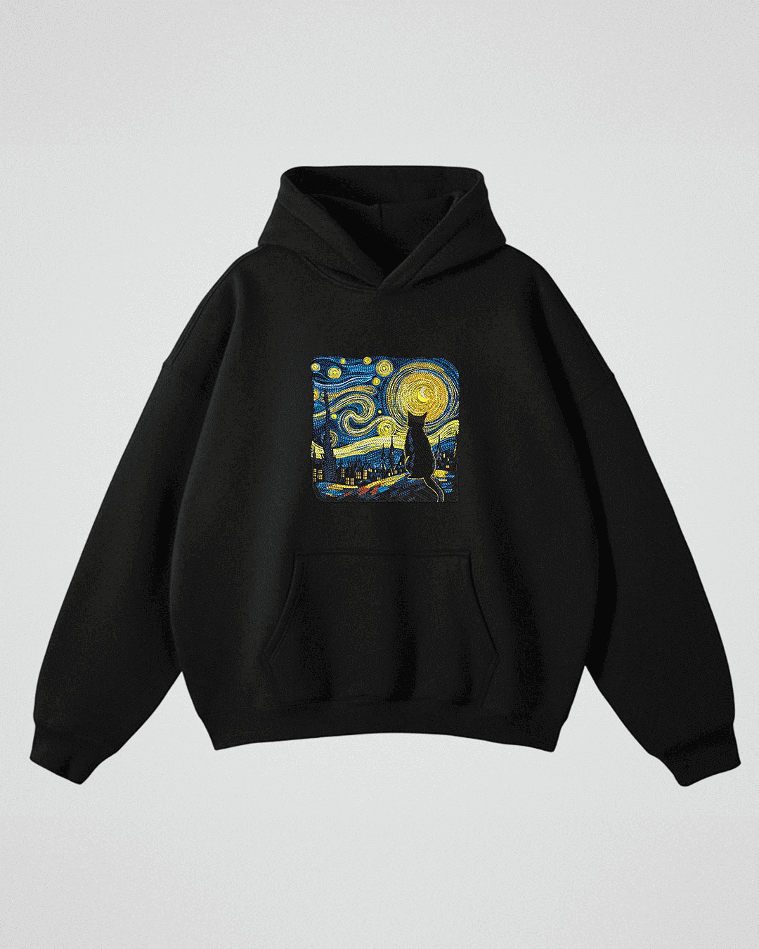The Catty Night Oversized Hoodie
