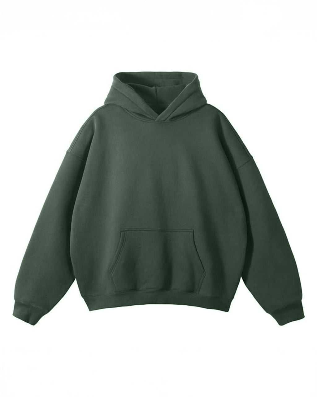 Premuim Dark Green Oversized Hoodie