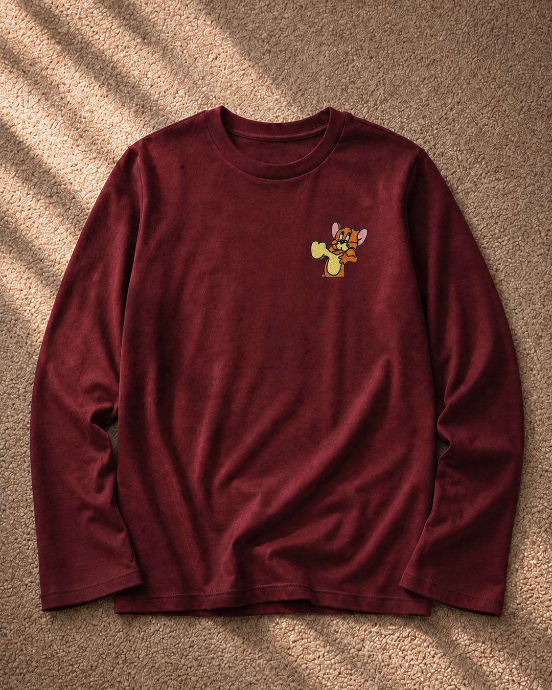 Jerry Oversized Long Sleeve T Shirt - Women's Fit - Pre Order