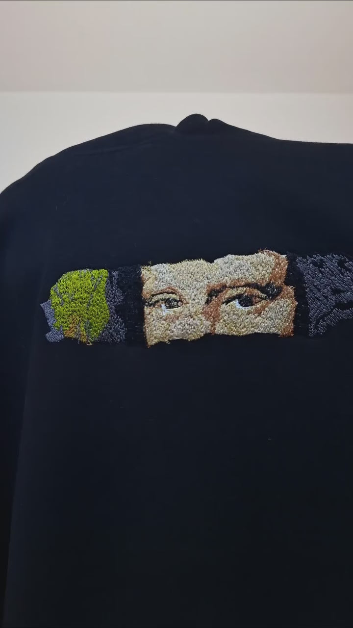 Mona Eyes Oversized Hoodie