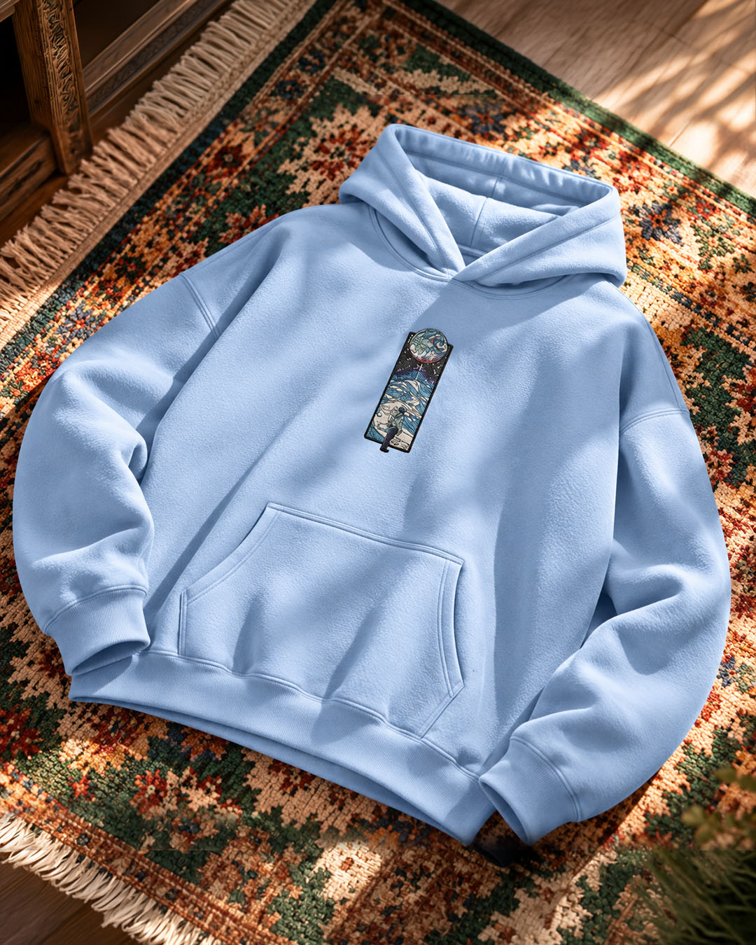 Fly to the moon Oversized Hoodie