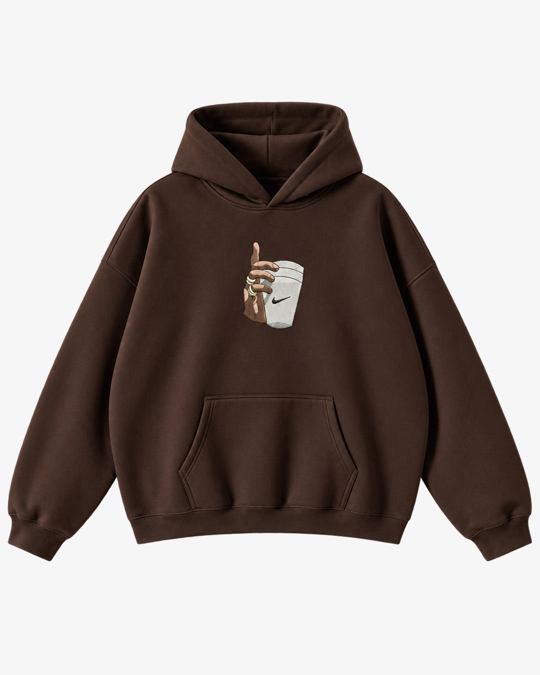 Just Coffee It Oversized Hoodie