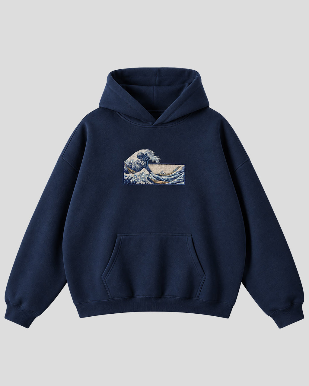 The Great Wave Oversized Hoodie