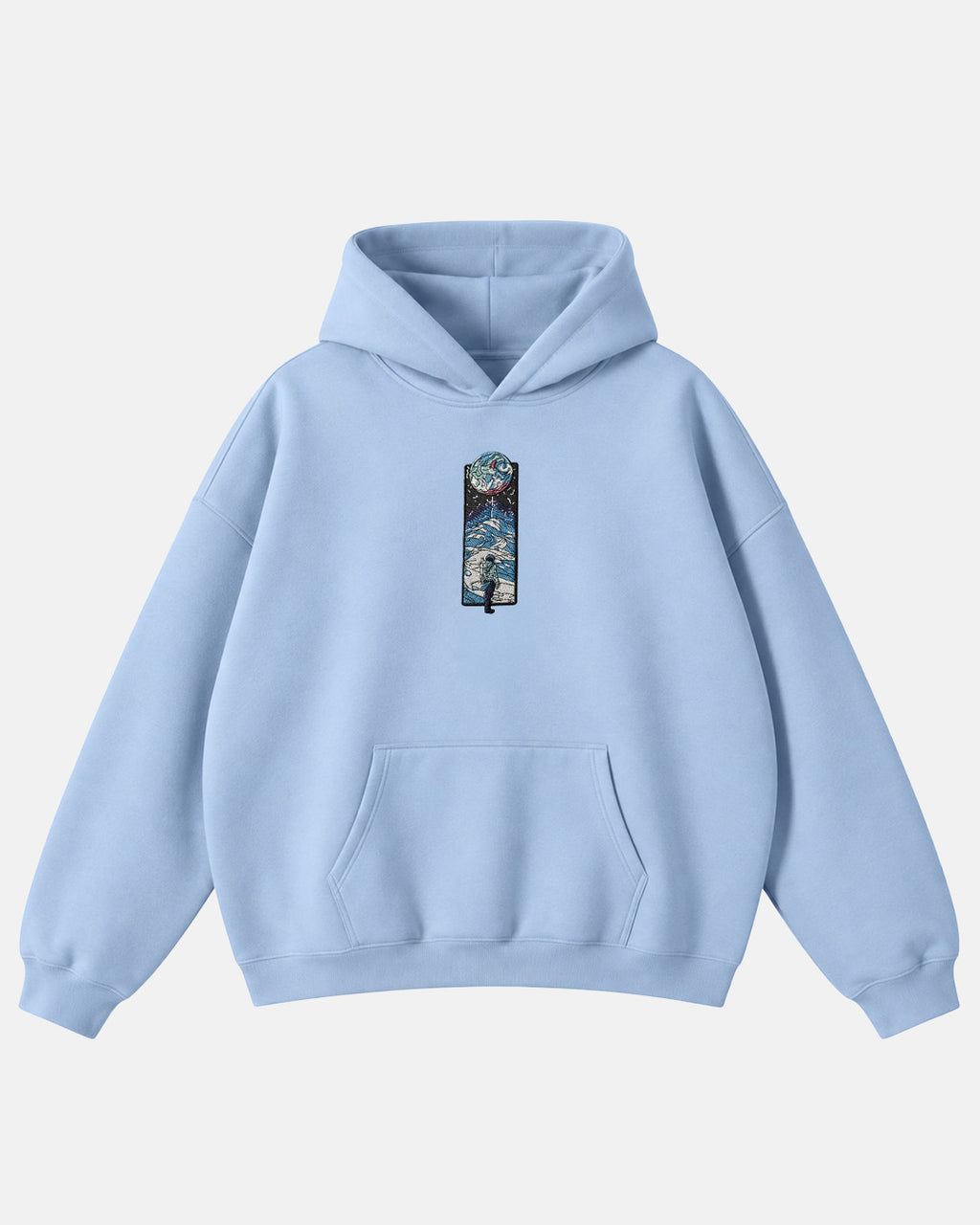 Fly to the moon Oversized Hoodie