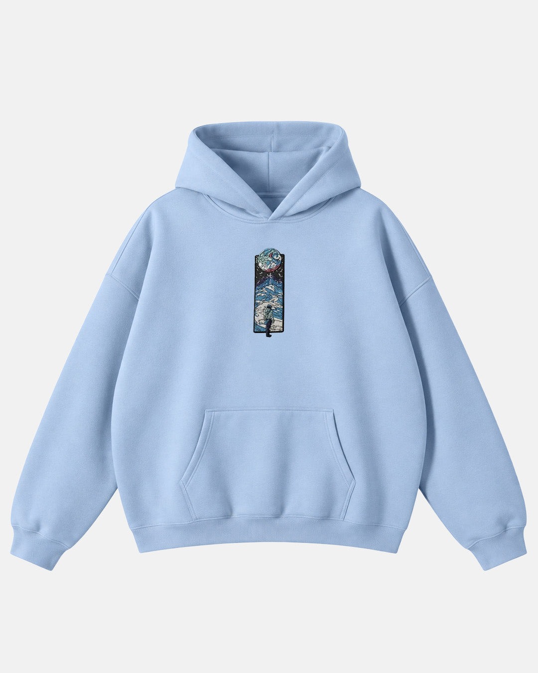 Fly to the moon Oversized Hoodie