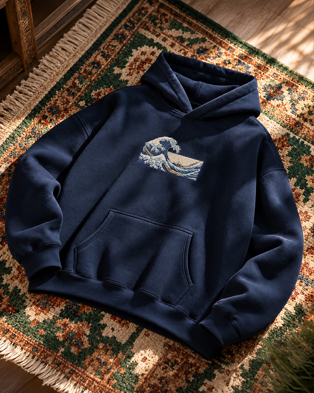 The Great Wave Oversized Hoodie