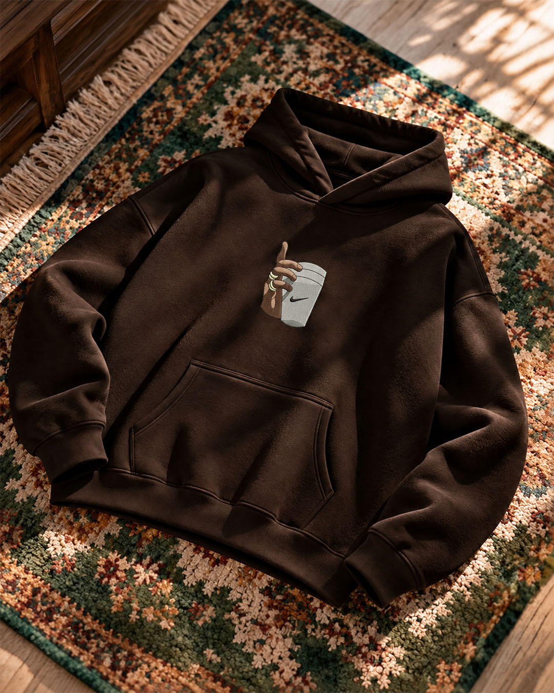 Just Coffee It Oversized Hoodie