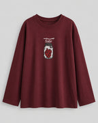 Sabr  (صبر) Oversized Long Sleeve T Shirt - Women's fit - Pre Order