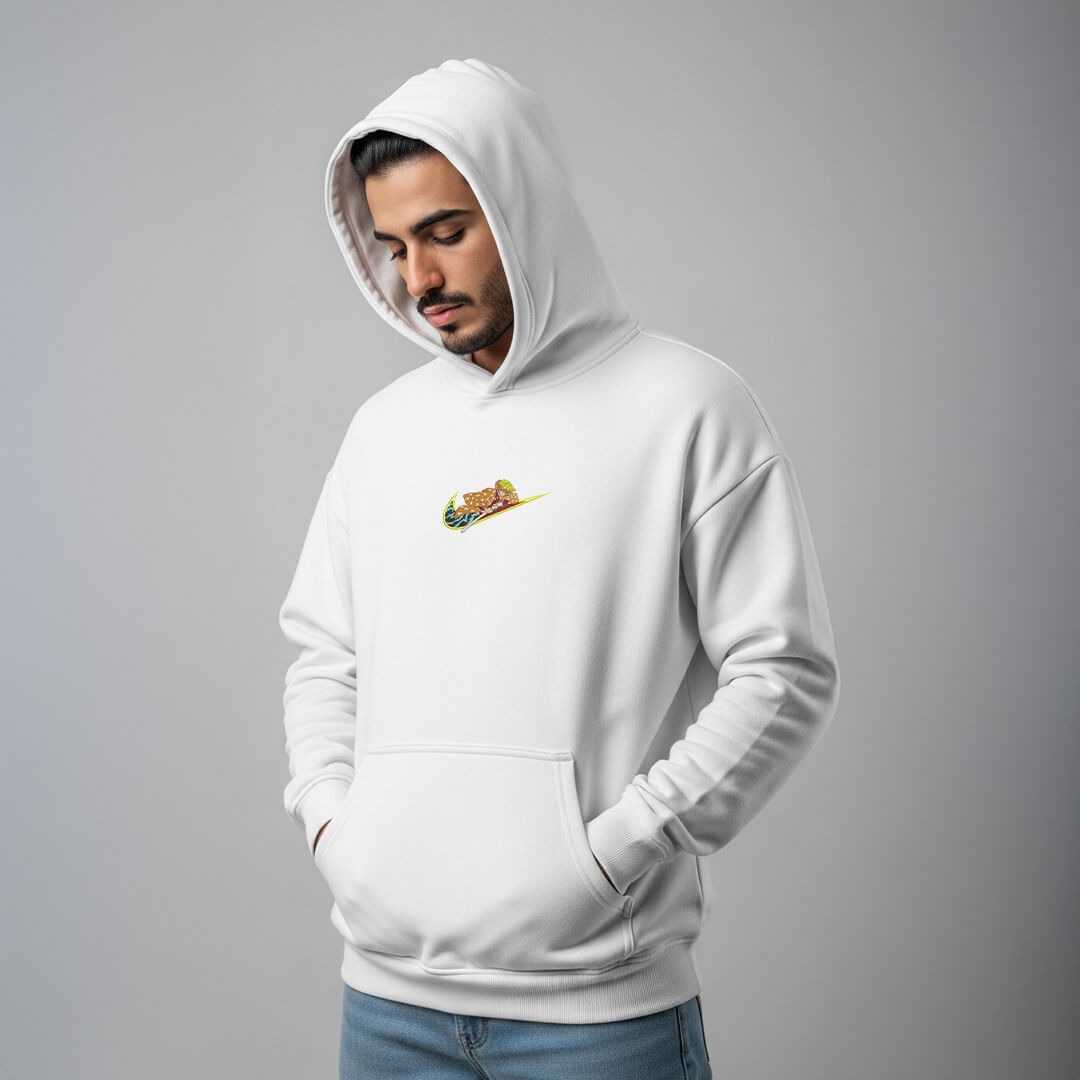 Zenitsu White Hoodie